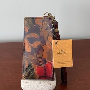 Patricia Nash Sienna Sunset Card Case / Wristlet--RFID Protected